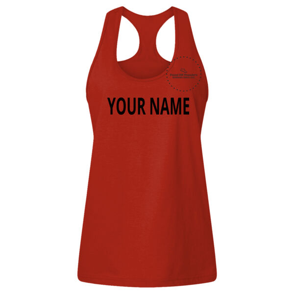 Womens Running Vest (Red) Thumbnail