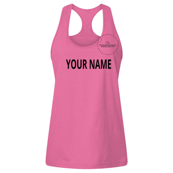 Womens Running Vest (Pink) Thumbnail
