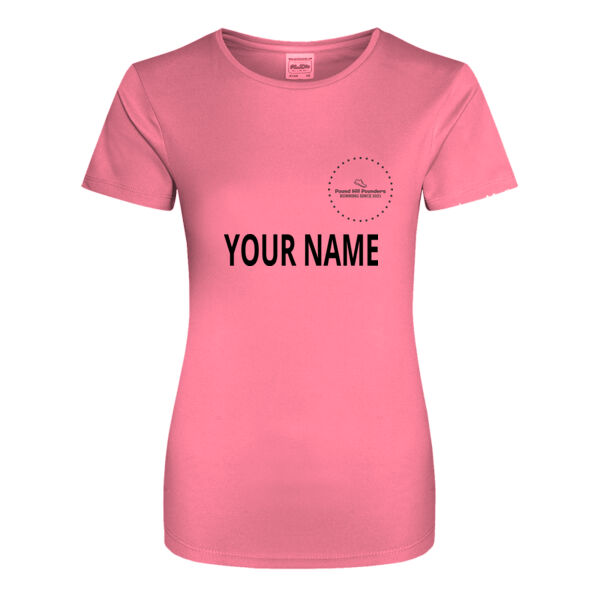 Womens Club Tee (Pink) Thumbnail