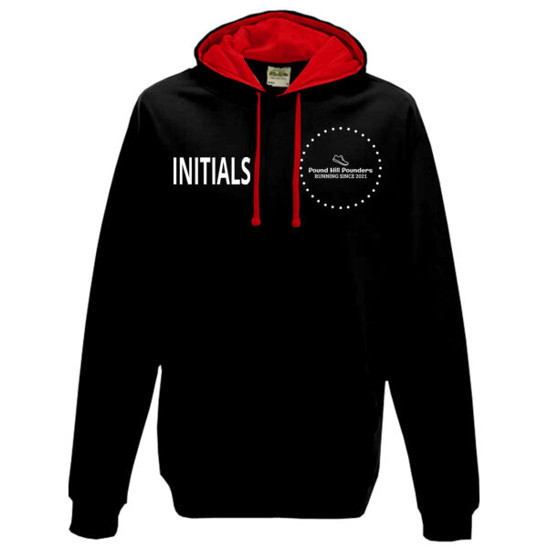 Club Hoodie - Unisex (Black/Red) Thumbnail