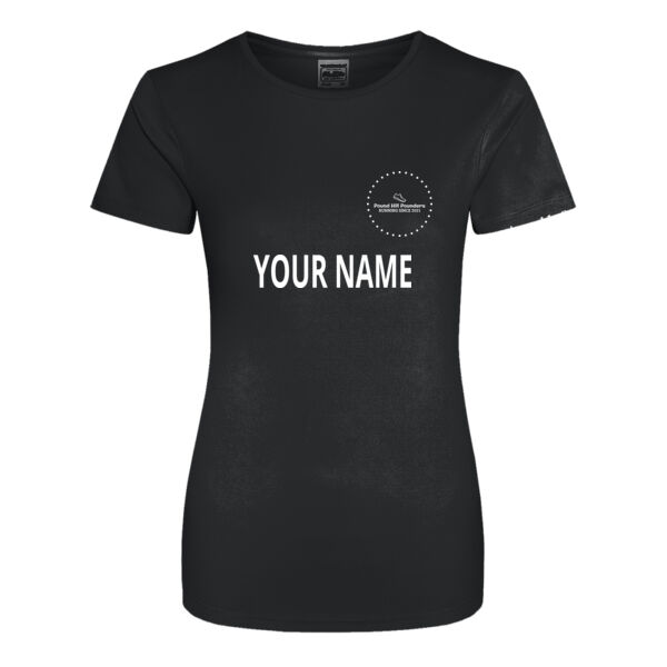 Womens Club Tee (Black) Thumbnail